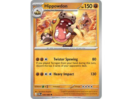 Pokémon Hippowdon (POR 040)