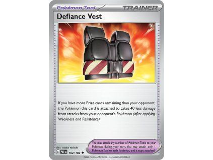 Pokémon Defiance Vest (PAR 162, NM)