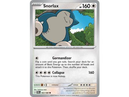Pokémon Snorlax (POR 063)