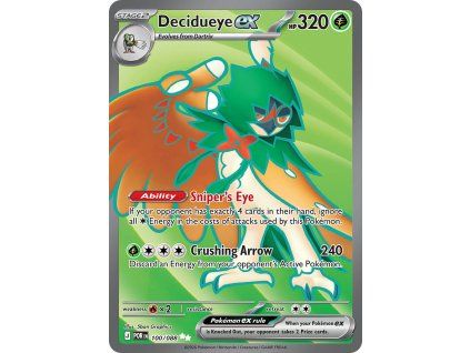 Pokémon Decidueye ex (POR 100)