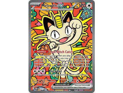 Pokémon Meowth ex (POR 121)