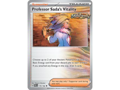 Pokémon Professor Sada’s Vitality (PAR 170, NM)