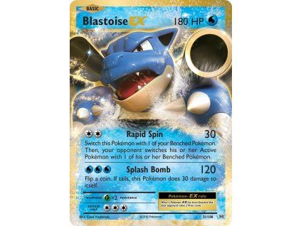 Pokémon Blastoise EX (EVO 21)