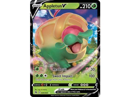 Pokémon Appletun V (FST 026)