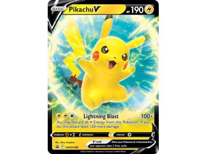 Pokémon Pikachu V (SWSH 198)
