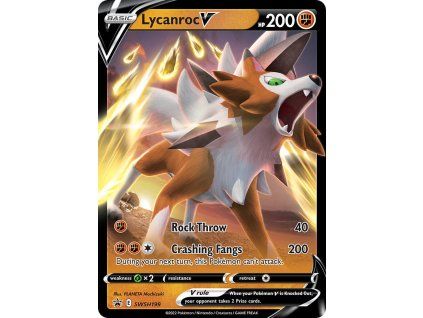 Pokémon Lycanroc V (SWSH 199)