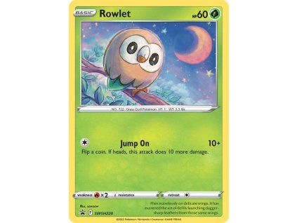 Pokémon Rowlet (SWSH 220)