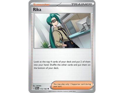 Pokémon Rika (PAR 172, NM)