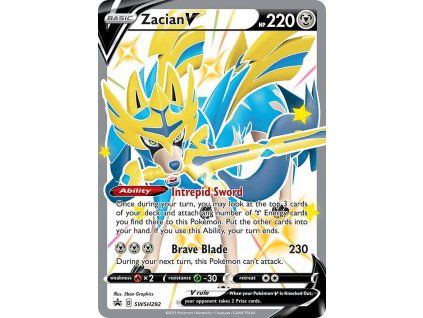 Pokémon Zacian V (SWSH 292)