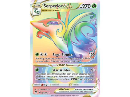 Pokémon Serperior VSTAR (SIT 196)