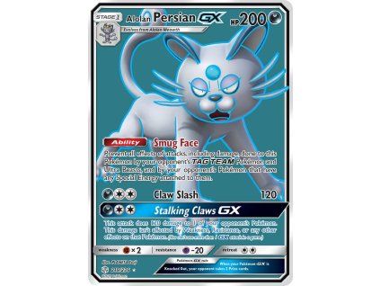 Pokémon Alolan Persian GX (CEC 219)
