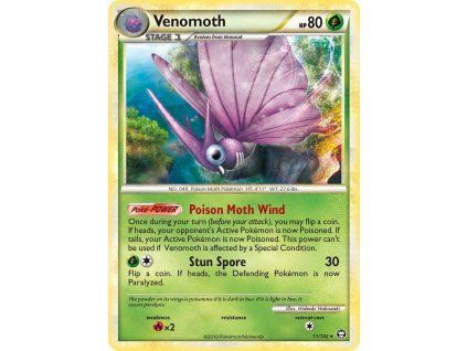Pokémon Venomoth (TM 11)