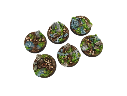 Graveyard Bases, Round 40mm, Micro Art Studio