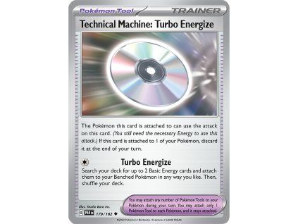 Pokémon Technical Machine: Turbo Energize (PAR 179, NM)