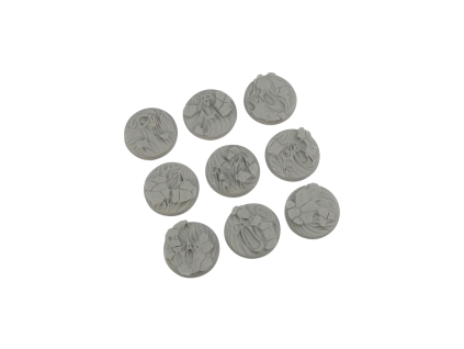 Spooky Bases, Round 28mm, Micro Art Studio (5 kusů)
