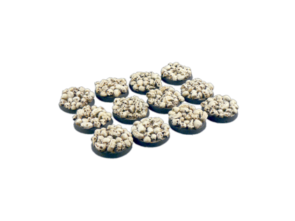 skulls bases round 25mm 5