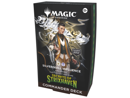 Magic the Gathering - Secrets of Strixhaven Commander Deck - Silverquill Influence