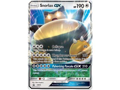 Pokémon Snorlax GX (SM 05)
