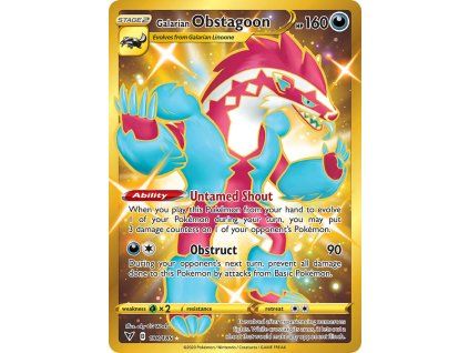 Pokémon Galarian Obstagoon (VIV 198)