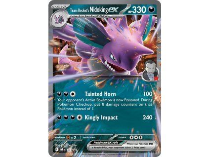 Pokémon Team Rocket's Nidoking ex (SVP 217)