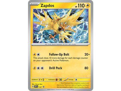 Pokémon Zapdos (SVP 157)