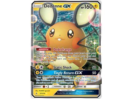 Pokémon Dedenne GX (UNB 57)
