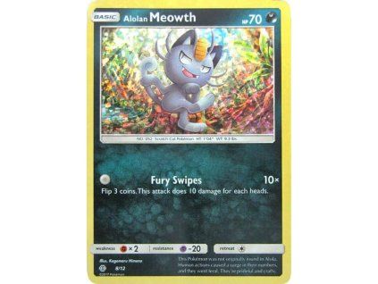 Pokémon Alolan Meowth (MCD17 8)