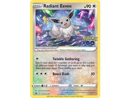Pokémon Radiant Eevee (SWSH 230)