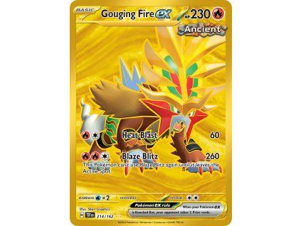 Pokémon Gouging Fire ex (TEF 214)