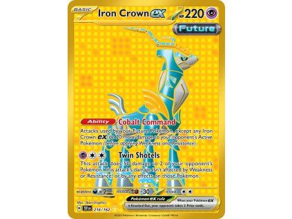 Pokémon Iron Crown ex (TEF 216)