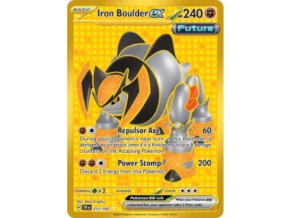Pokémon Iron Boulder ex (TEF 217)