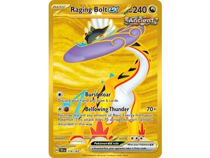 Pokémon Raging Bolt ex (TEF 218)
