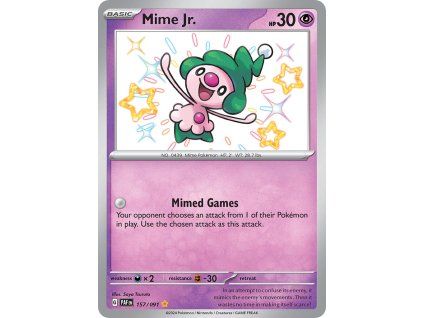 Pokémon Mime Jr. (PAF 157)