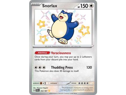 Pokémon Snorlax (PAF 202)