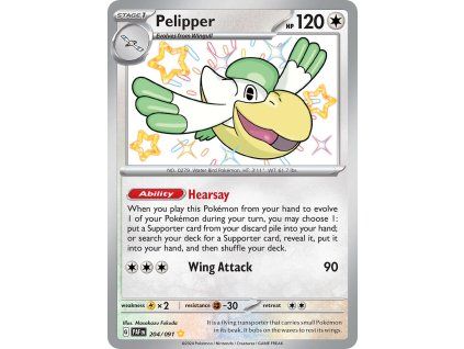 Pokémon Pelipper (PAF 204)