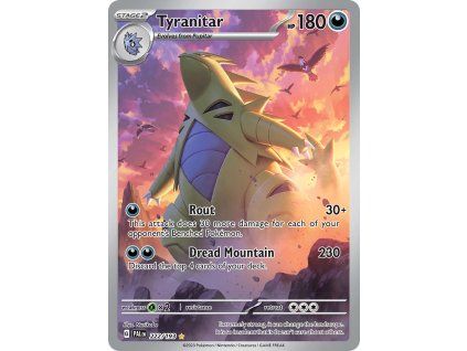 Pokémon Tyranitar (PAL 222)