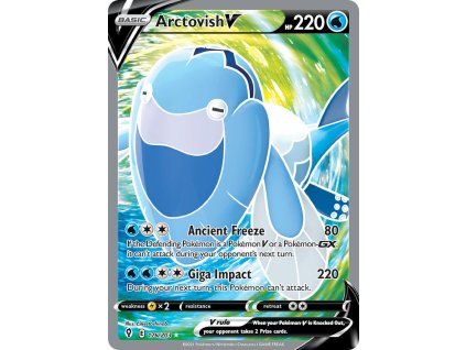 Pokémon Arctovish V (EVS 176)
