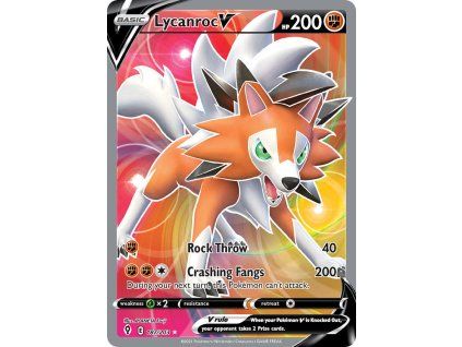 Pokémon Lycanroc V (EVS 187)