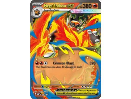 Pokémon Mega Emboar ex (MEP 035)