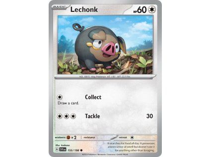 Pokémon Lechonk (SVI 155)