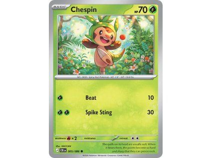 Pokémon Chespin (CRI 005)