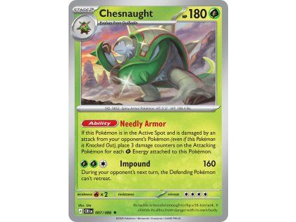 Pokémon Chesnaught (CRI 007)