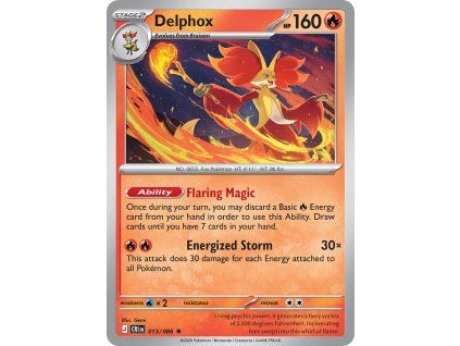 Pokémon Delphox (CRI 013)