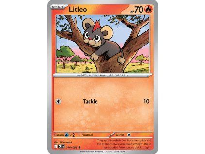 Pokémon Litleo (CRI 014)
