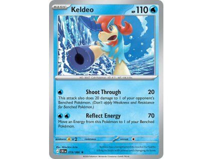 Pokémon Keldeo (CRI 019)