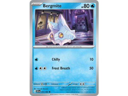 Pokémon Bergmite (CRI 023)
