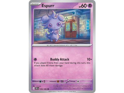 Pokémon Espurr (CRI 036)