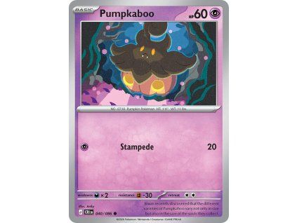 Pokémon Pumpkaboo (CRI 040)