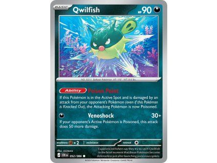 Pokémon Qwilfish (CRI 052)