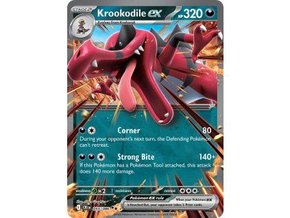 Pokémon Krookodile ex (CRI 055)